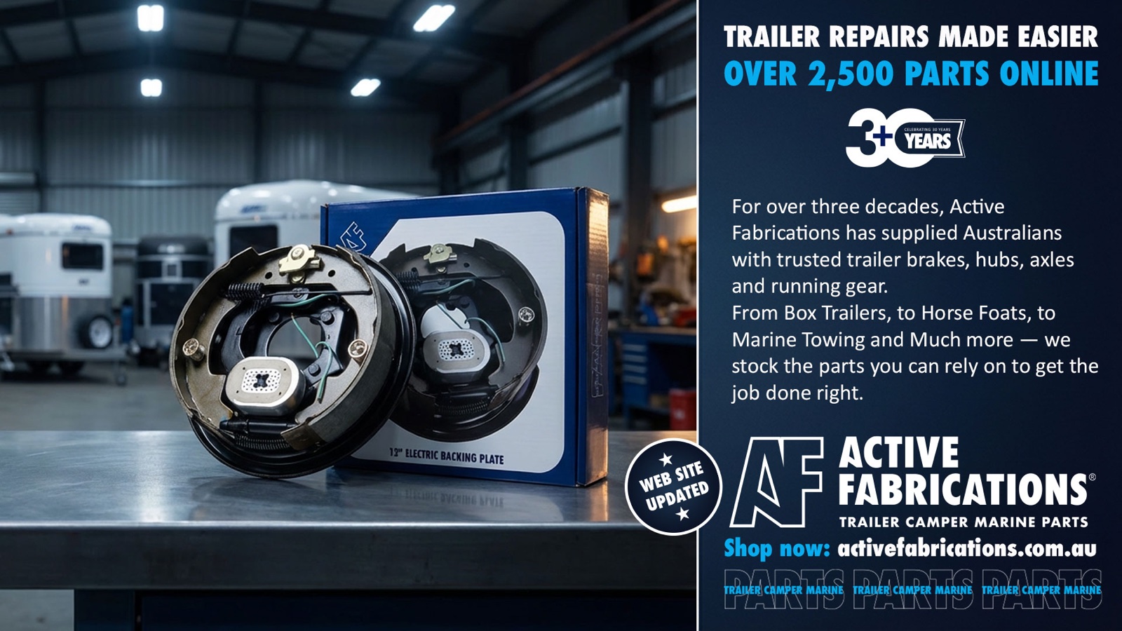Active Fabrications AI-generated product advertising example 2