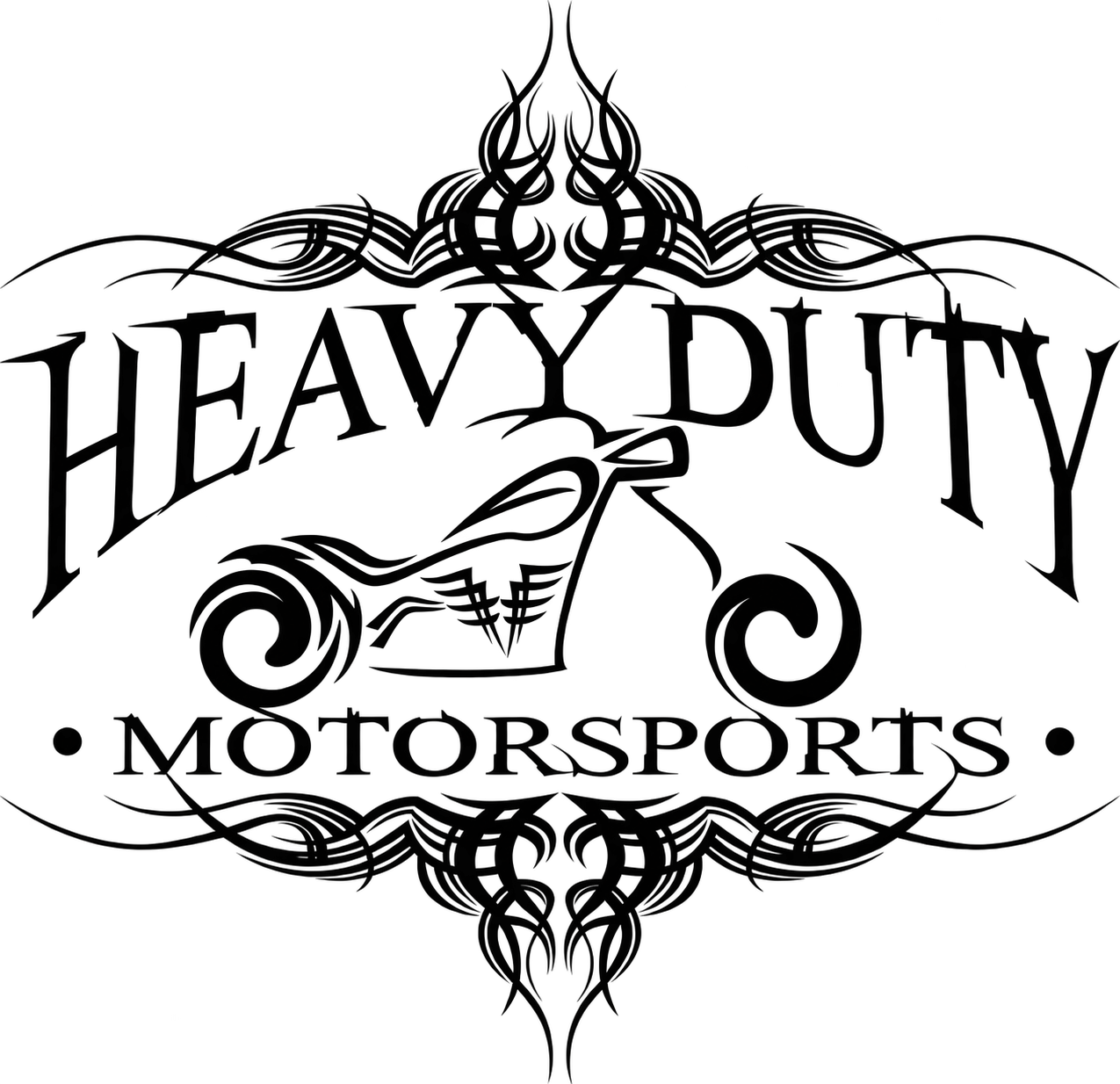 Heavy Duty Motorsports tribal logo