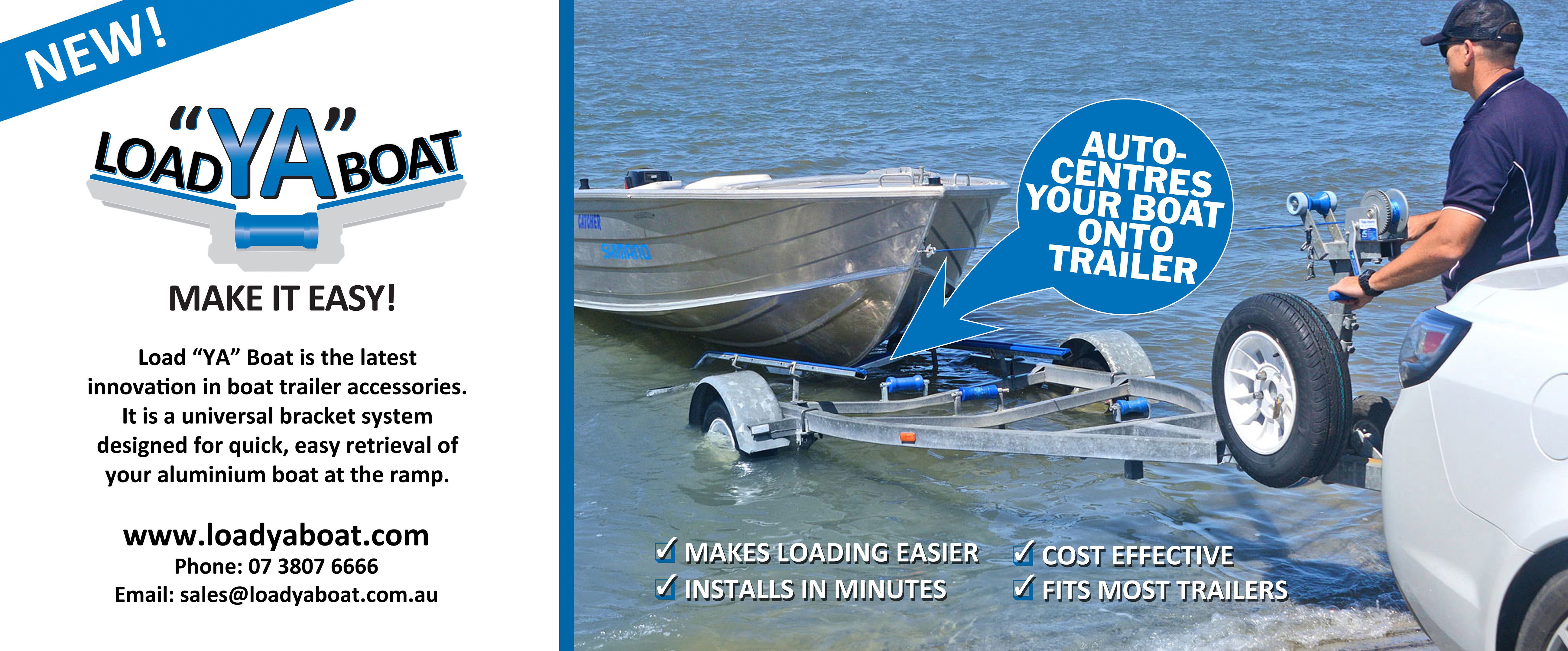 Load Ya Boat large-format trade-show banner artwork